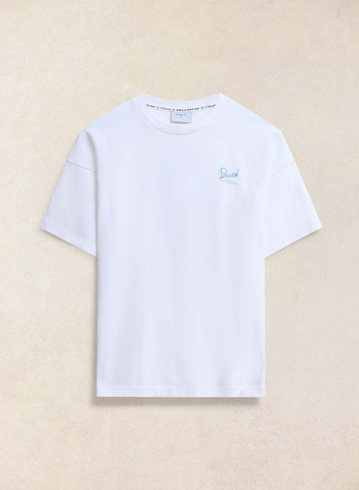 Dawson Oversized T-Shirt - Organic Cotton - White - Percival | Percival Latest