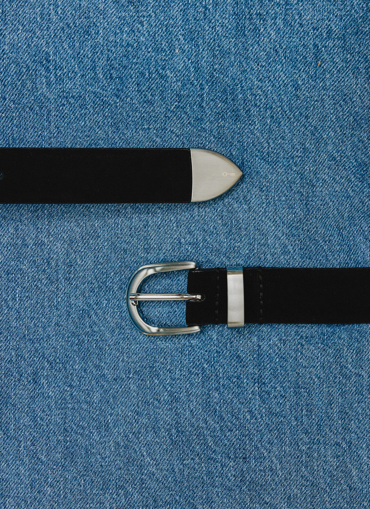 Suede Belt - 100% Leather - Black | Percival Best Seller