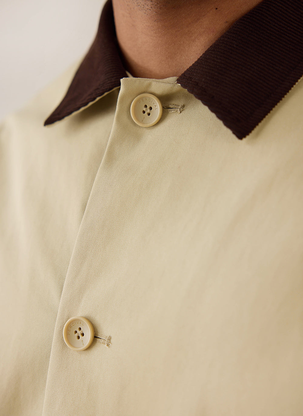 Men's Long Trench Coat - Wilson - Waterproof - Tan - Percival | Percival Best Price