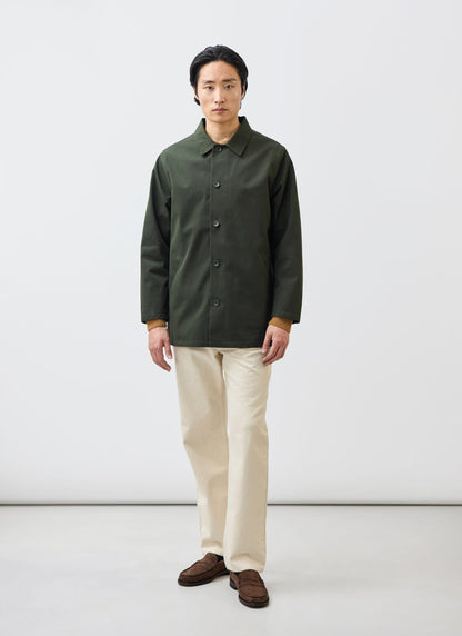 Men's Sherlock Short Trench Coat - Waterproof - Forest Green | Percival Hot Sale