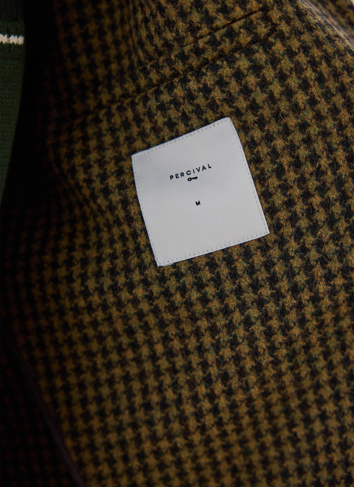 Men's Wool Minnesota Overcoat - Watcher Check - Percival | Percival Exclusive