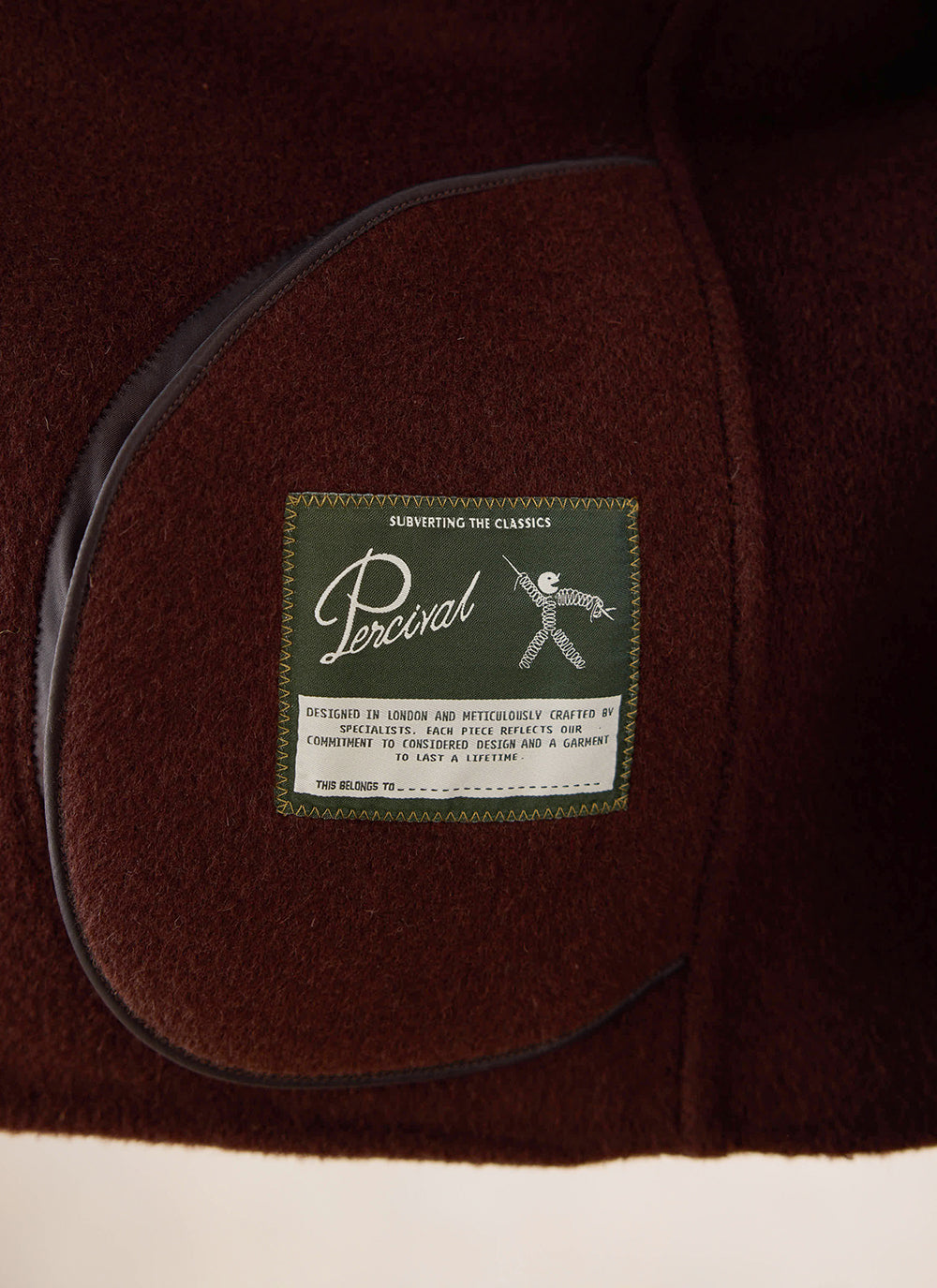 Minnesota Double-Faced Wool Overshirt - Brown Fleck - Percival | Percival Exclusive