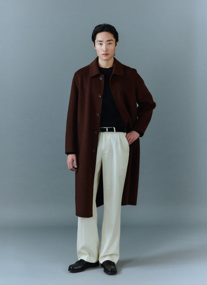 Minnesota Overcoat - Wool - Espresso Brown | Percival Hot Sale