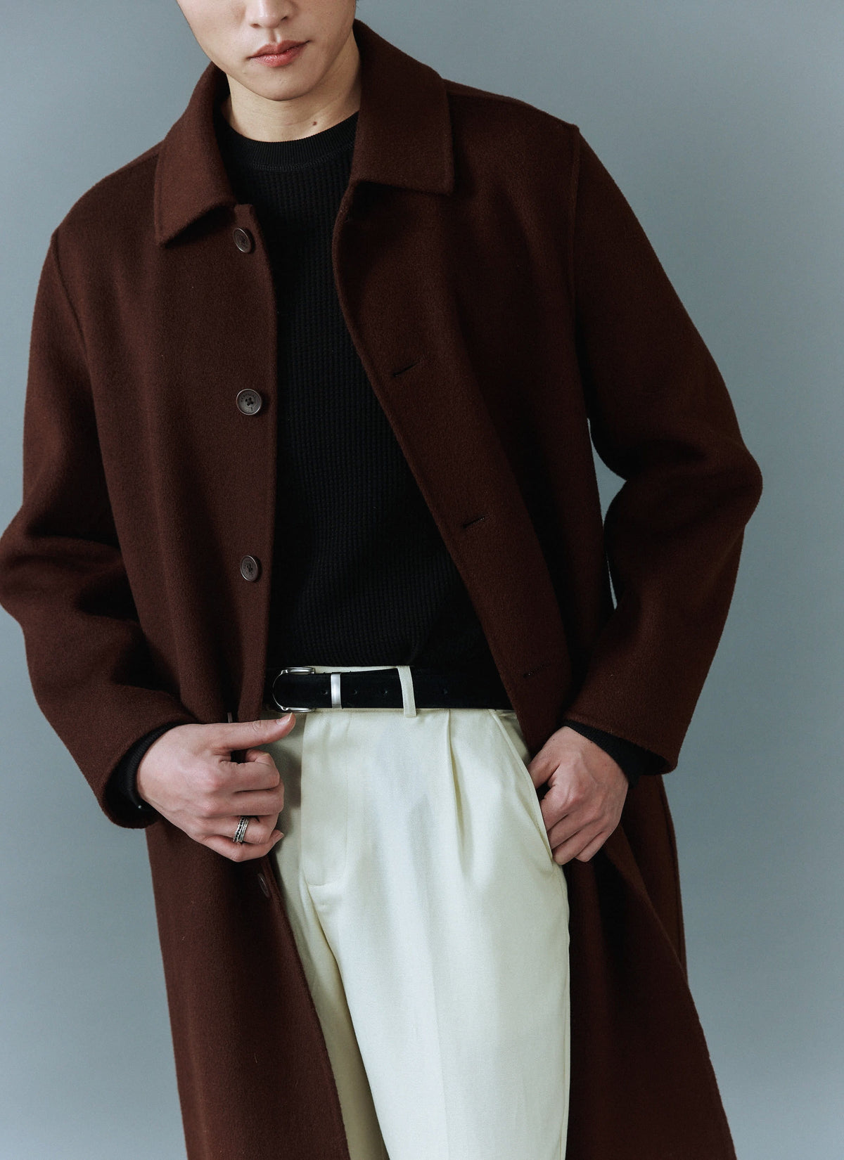Minnesota Overcoat - Wool - Espresso Brown | Percival Hot Sale