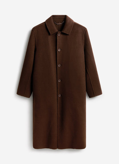 Minnesota Overcoat - Wool - Espresso Brown | Percival Hot Sale