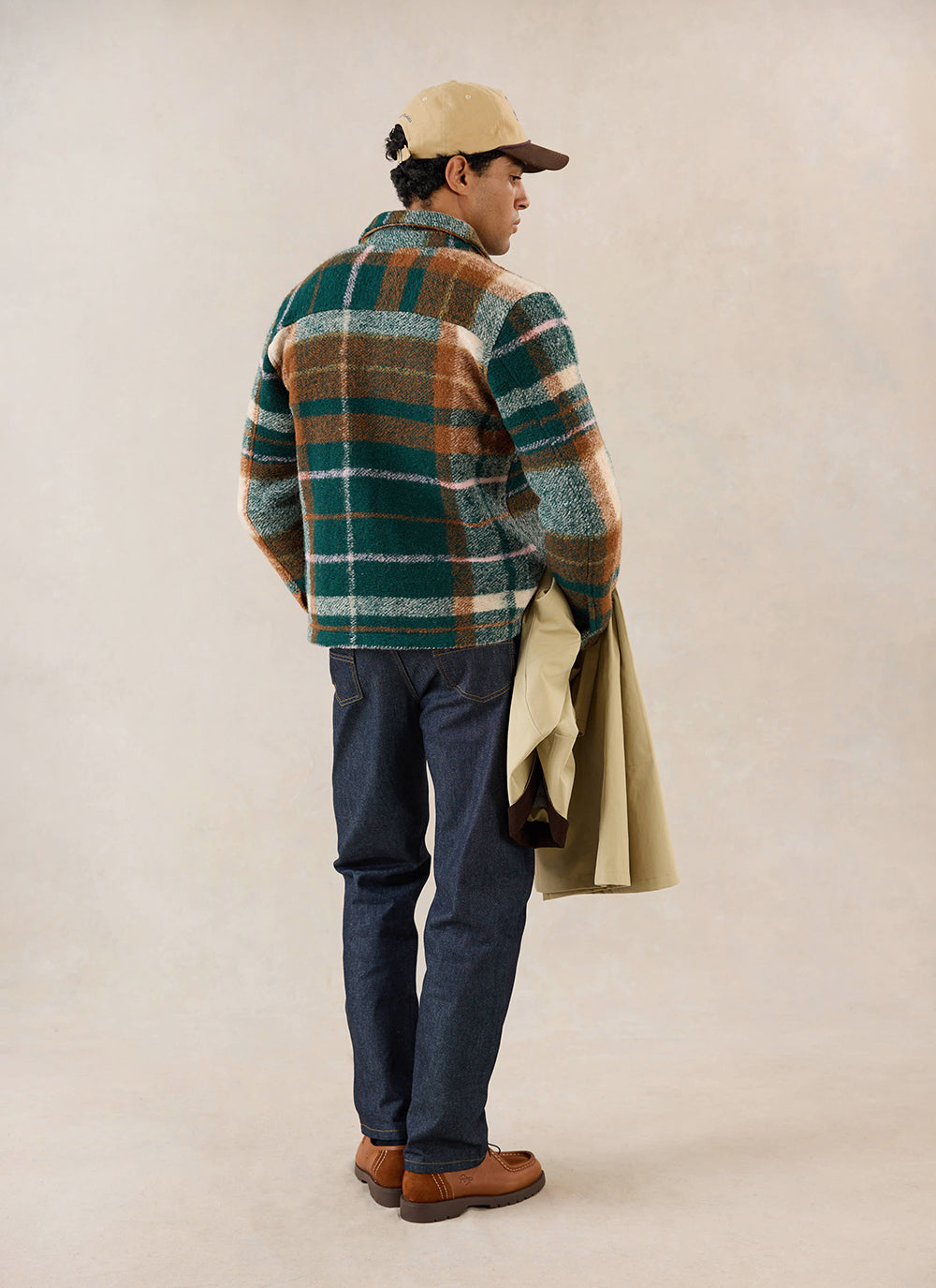 Knowles Overshirt - Wool - Multi Check - Percival | Percival Discount