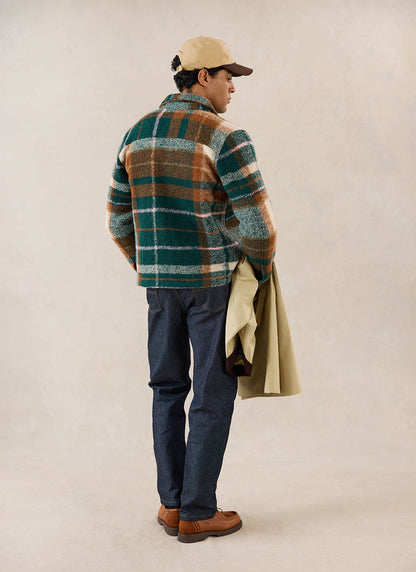 Knowles Overshirt - Wool - Multi Check - Percival | Percival Discount