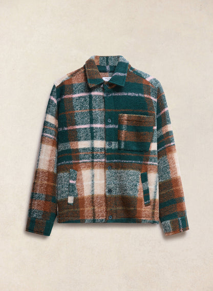 Knowles Overshirt - Wool - Multi Check - Percival | Percival Discount