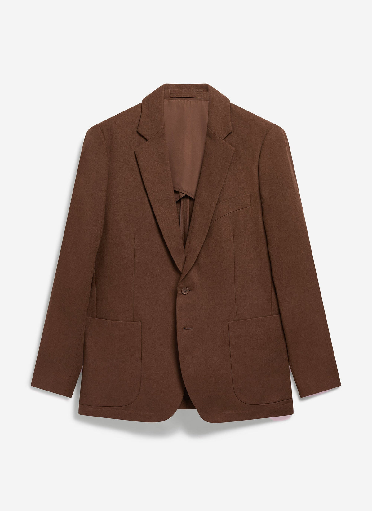 Men's Linen Blazer - Suit Jacket - Brown | Percival Smart Buy