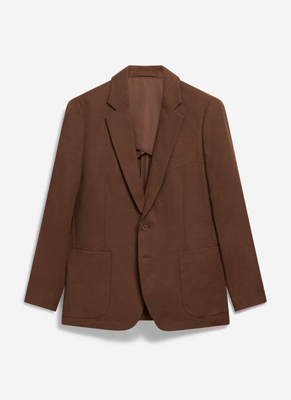 Men's Linen Blazer - Suit Jacket - Brown | Percival Smart Buy