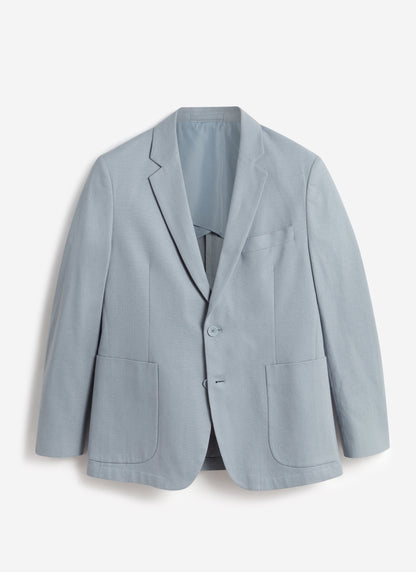 Percival Men's Linen Blazer - Wedding Suit Jacket - Light Blue | Percival Recommended