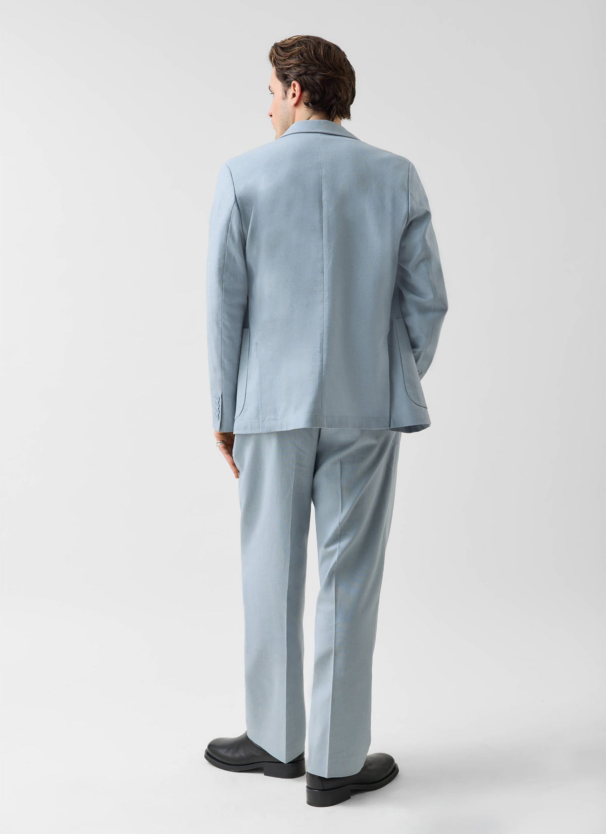 Percival Men's Linen Blazer - Wedding Suit Jacket - Light Blue | Percival Recommended