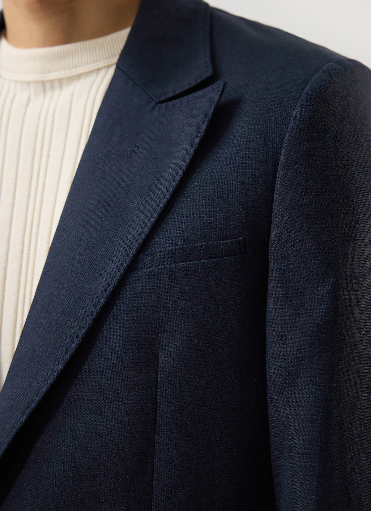 Men's Tailored Blazer - Suit Jacket - Percival x Warren - Navy Blue | Percival Smart Buy
