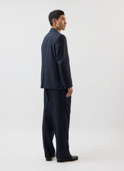 Men's Tailored Blazer - Suit Jacket - Percival x Warren - Navy Blue | Percival Smart Buy