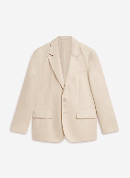 Men's Tailored Blazer - Suit Jacket - Percival x Warren - Ecru Cream | Percival Best Price