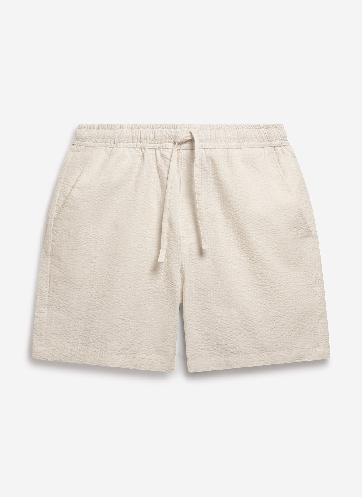 Classic Shorts - Seersucker - Cream | Percival Featured