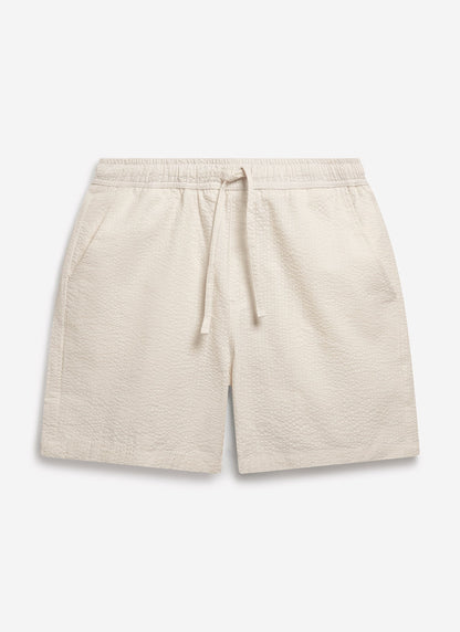 Classic Shorts - Seersucker - Cream | Percival Featured