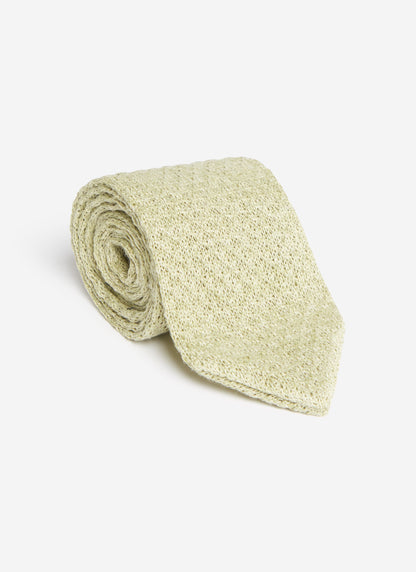 Linen Tie - Forest Marl | Percival Top Pick