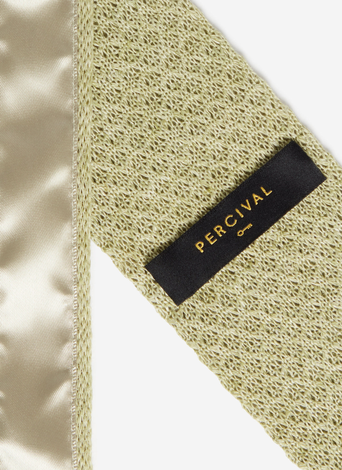 Linen Tie - Forest Marl | Percival Top Pick