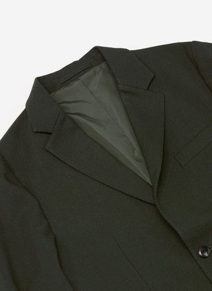 Tailored Blazer - Wool - Forest | Percival Recommended