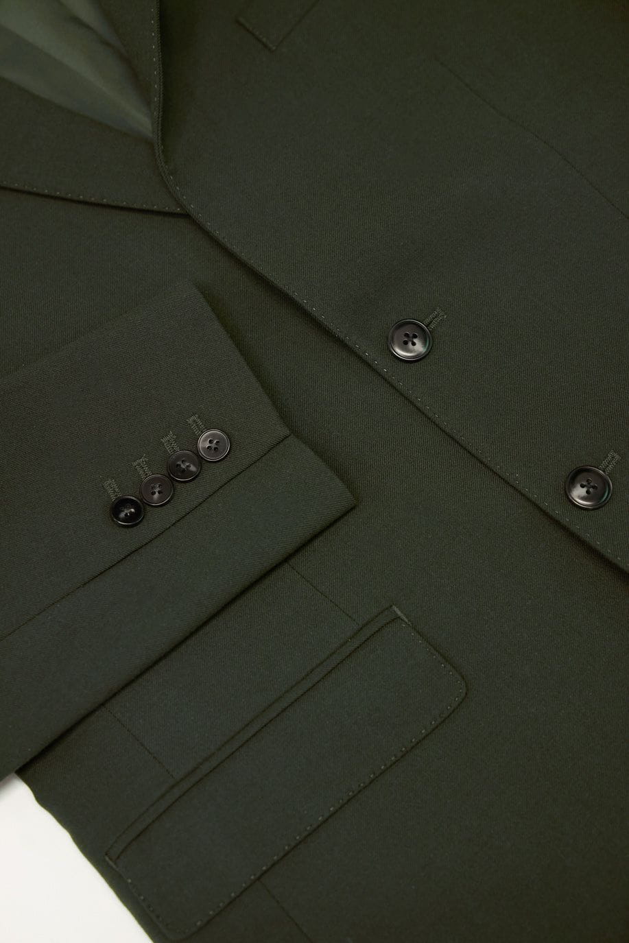 Tailored Blazer - Wool - Forest | Percival Recommended