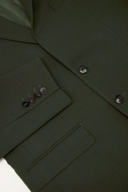 Tailored Blazer - Wool - Forest | Percival Recommended
