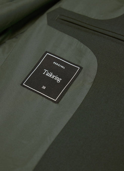 Tailored Blazer - Wool - Forest | Percival Recommended