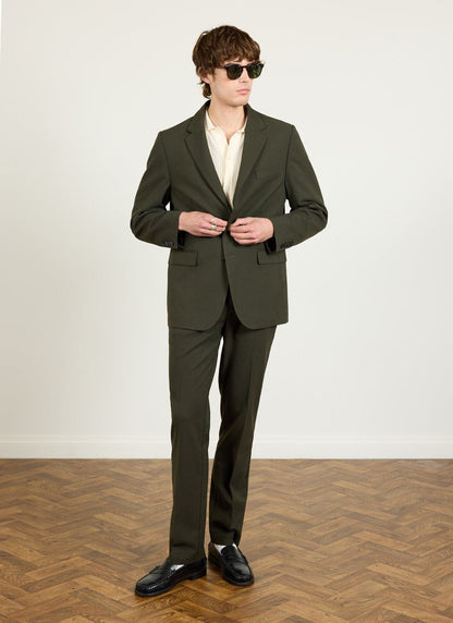 Tailored Blazer - Wool - Forest | Percival Recommended