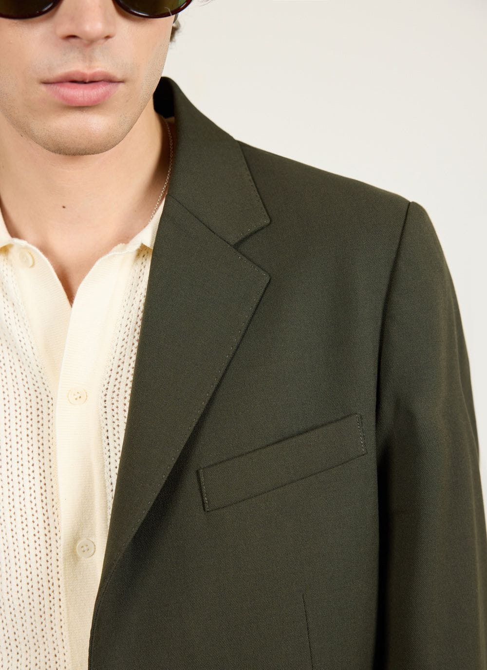 Tailored Blazer - Wool - Forest | Percival Recommended