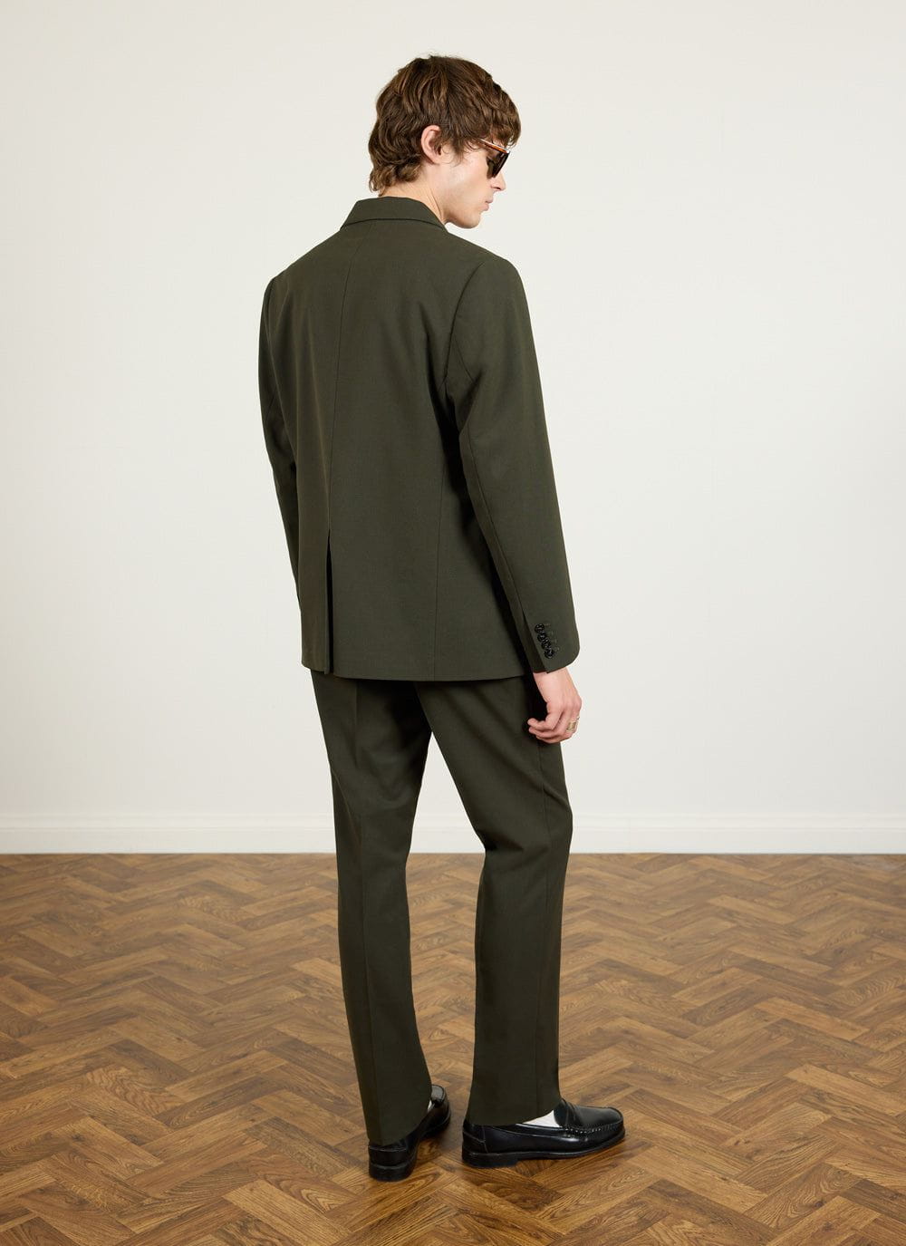 Tailored Blazer - Wool - Forest | Percival Recommended