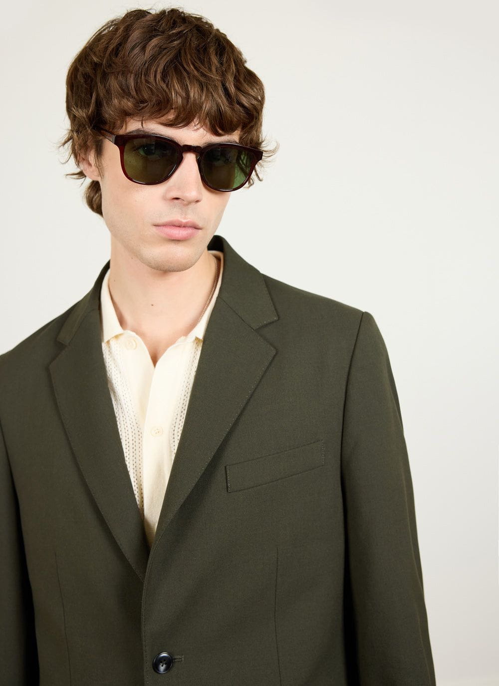 Tailored Blazer - Wool - Forest | Percival Recommended