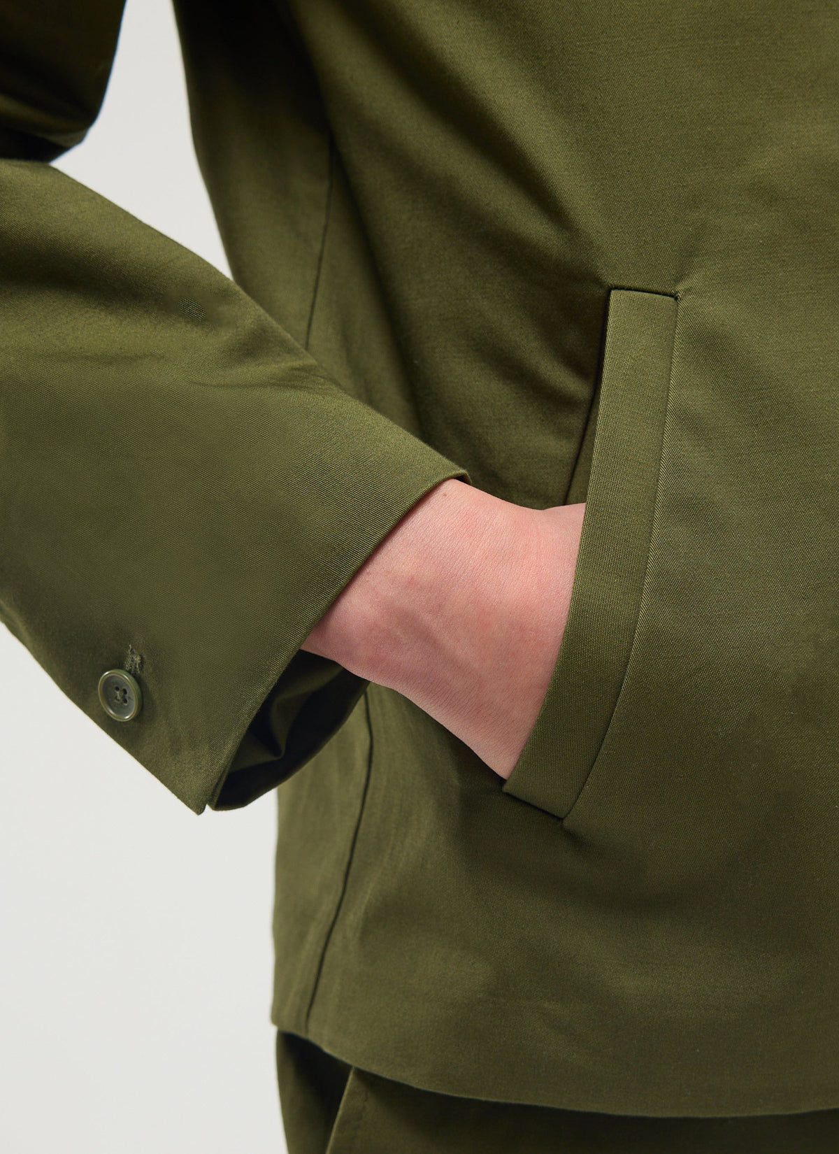 Men's Casual Workwear Jacket - Chore Jacket - Khaki | Percival Everyday