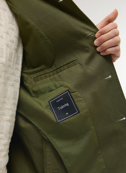 Men's Casual Workwear Jacket - Chore Jacket - Khaki | Percival Everyday