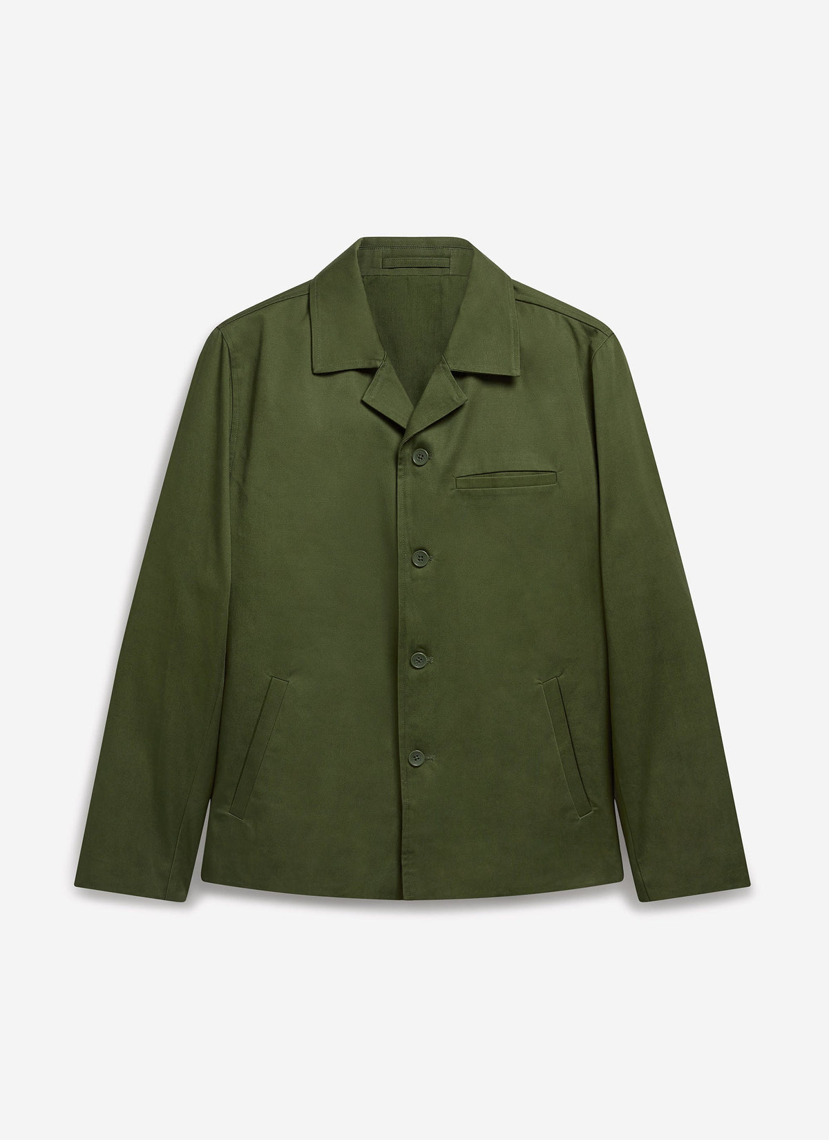 Men's Casual Workwear Jacket - Chore Jacket - Khaki | Percival Everyday