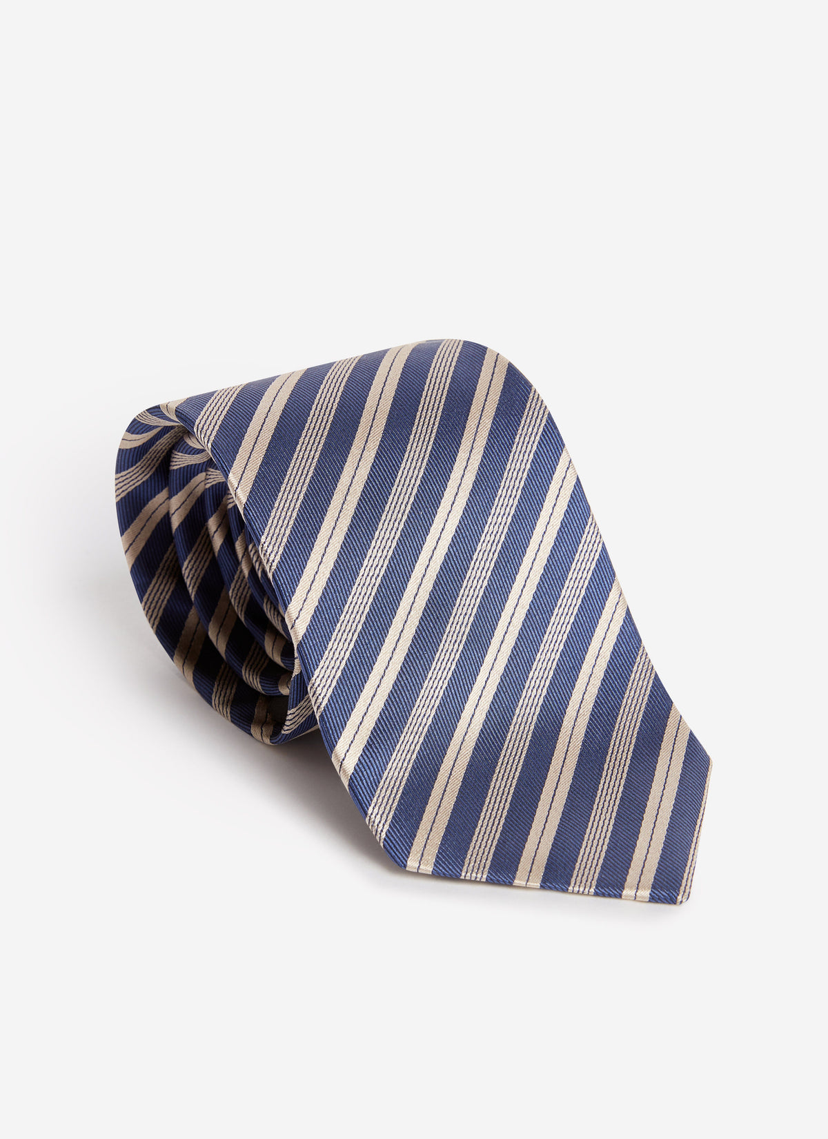 Men's Micro Stripe Silk Tie - Burgundy | Percival Trending