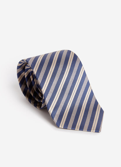 Men's Micro Stripe Silk Tie - Burgundy | Percival Trending