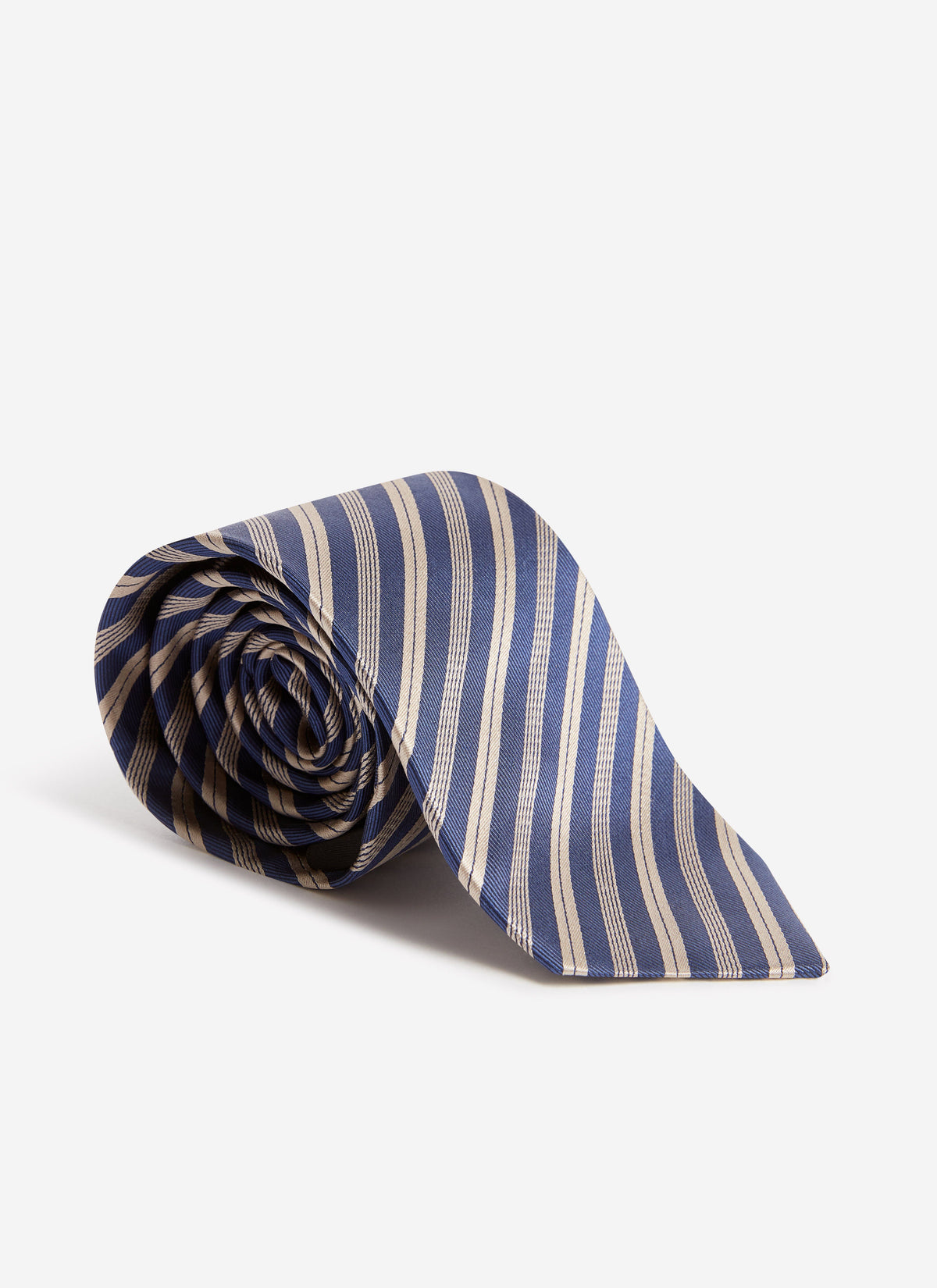 Men's Micro Stripe Silk Tie - Burgundy | Percival Trending
