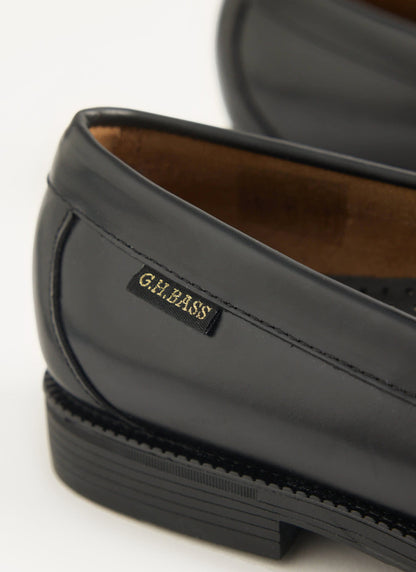 Men's G.H. Bass Weejuns Penny Loafers - Leather - Black - Percival | Percival Best Price