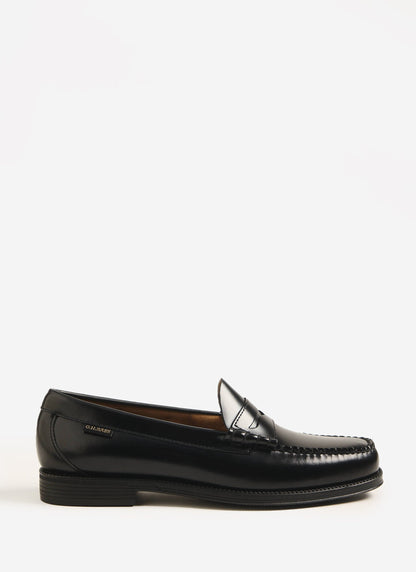Men's G.H. Bass Weejuns Penny Loafers - Leather - Black - Percival | Percival Best Price