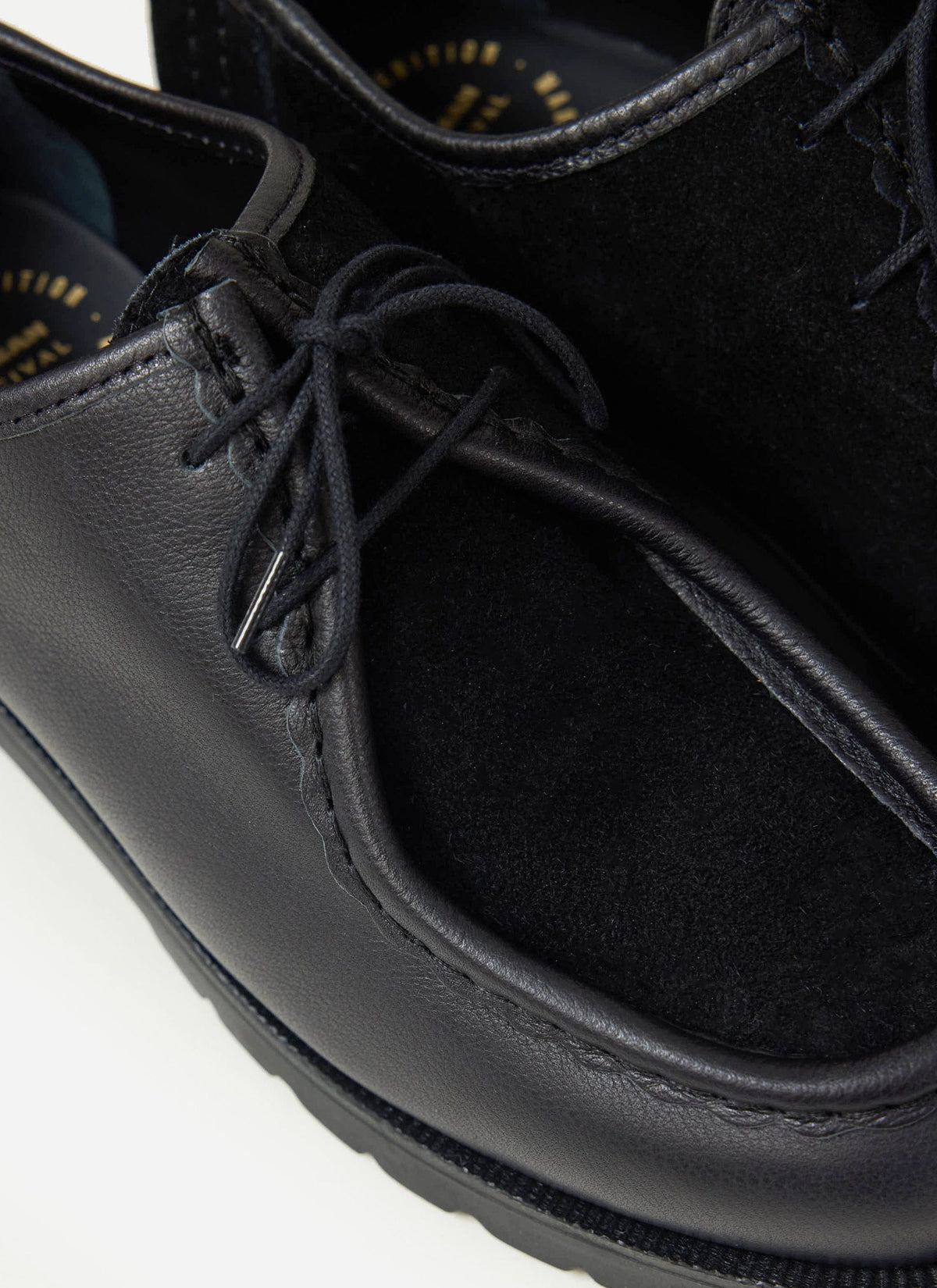 Kleman x Percival - Padror Patchwork Shoe - Black | Percival Best Seller