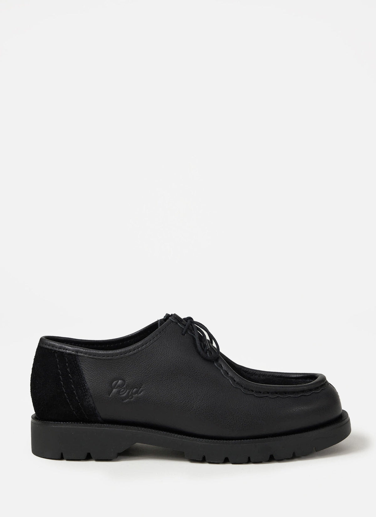 Kleman x Percival - Padror Patchwork Shoe - Black | Percival Best Seller