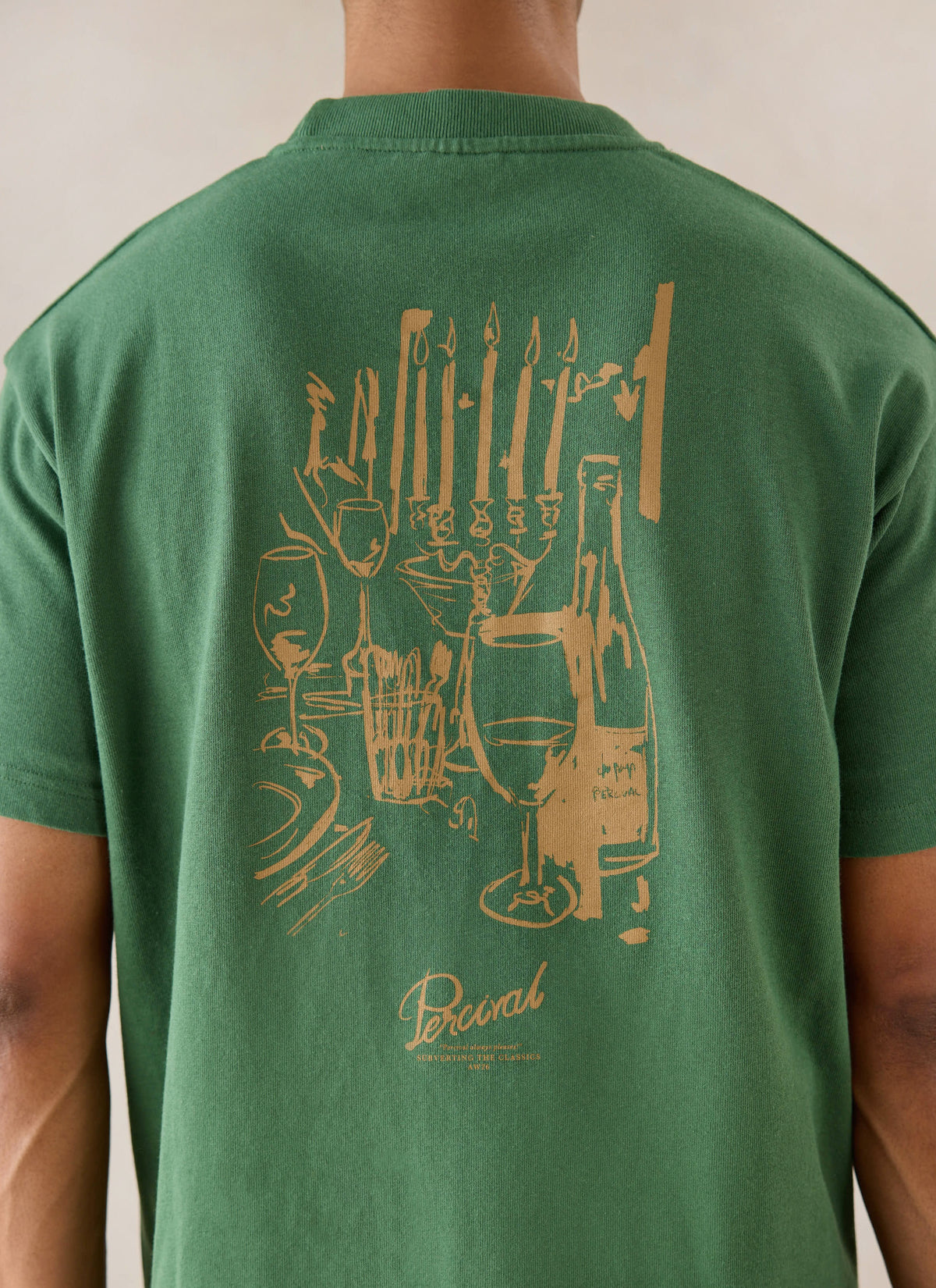 Marley Oversized T-Shirt - Forest Green - Organic Cotton - Percival | Percival Top Pick