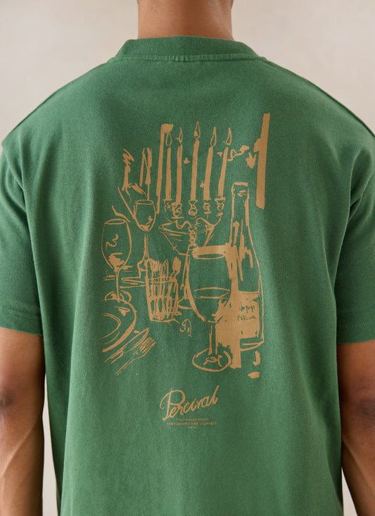 Marley Oversized T-Shirt - Forest Green - Organic Cotton - Percival | Percival Top Pick