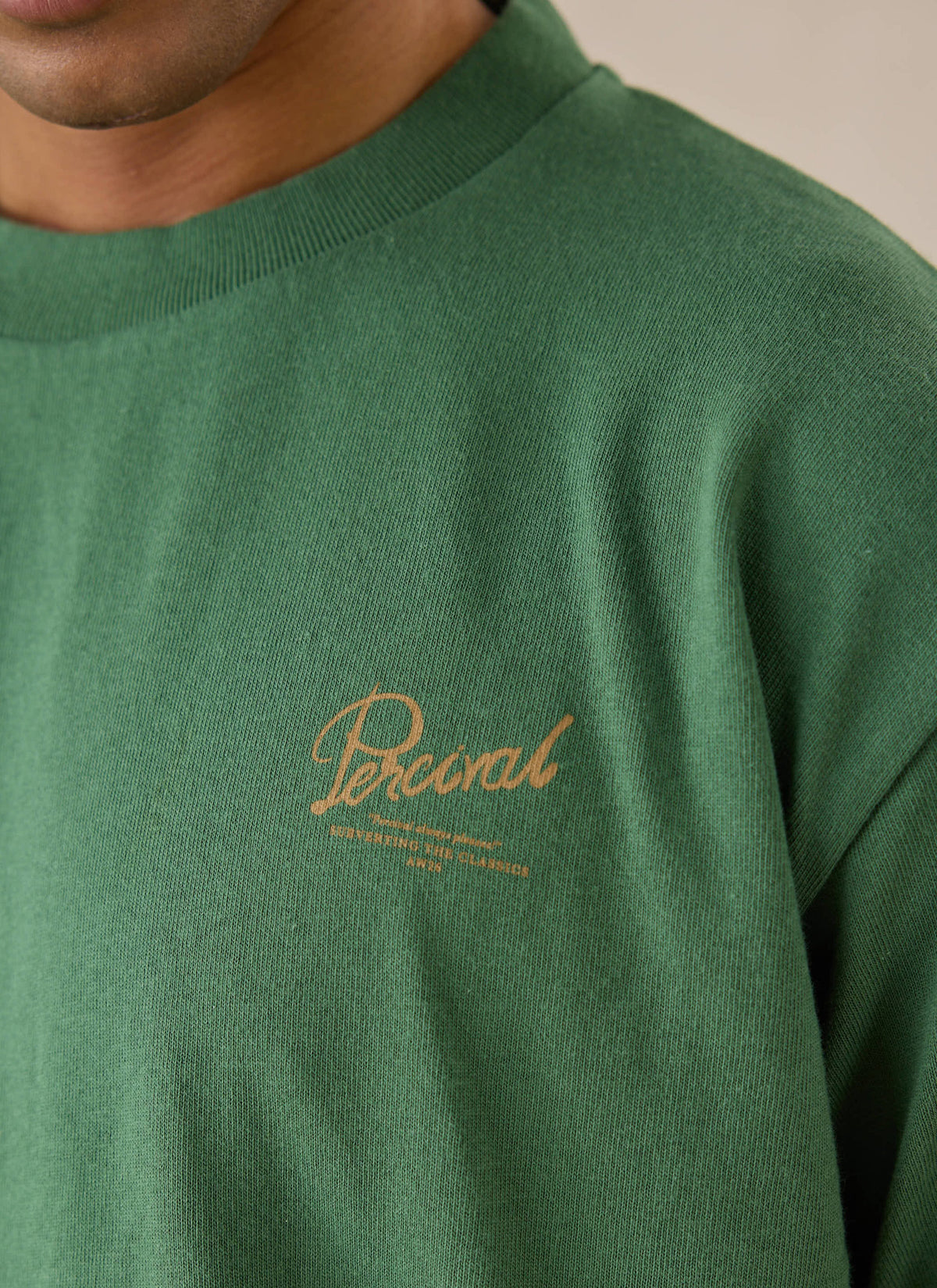 Marley Oversized T-Shirt - Forest Green - Organic Cotton - Percival | Percival Top Pick