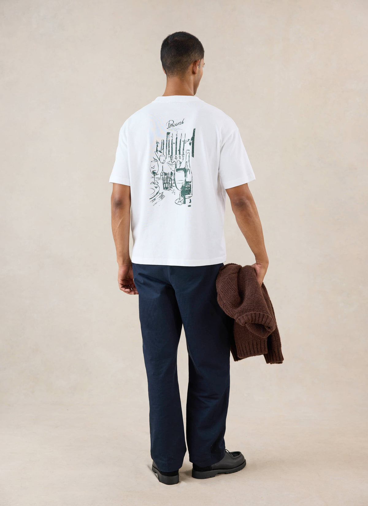 Marley Oversized T-Shirt - White Organic Cotton - Percival | Percival Premium