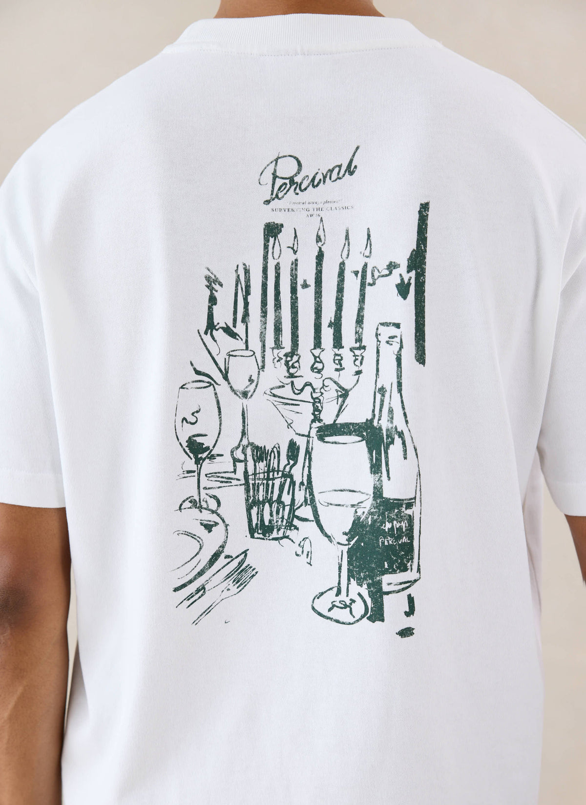 Marley Oversized T-Shirt - White Organic Cotton - Percival | Percival Premium