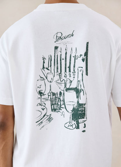 Marley Oversized T-Shirt - White Organic Cotton - Percival | Percival Premium