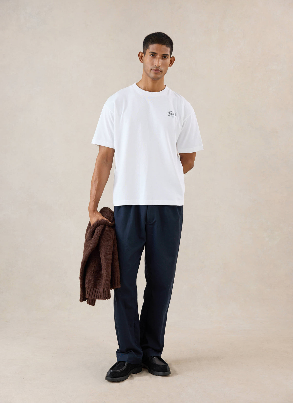 Marley Oversized T-Shirt - White Organic Cotton - Percival | Percival Premium
