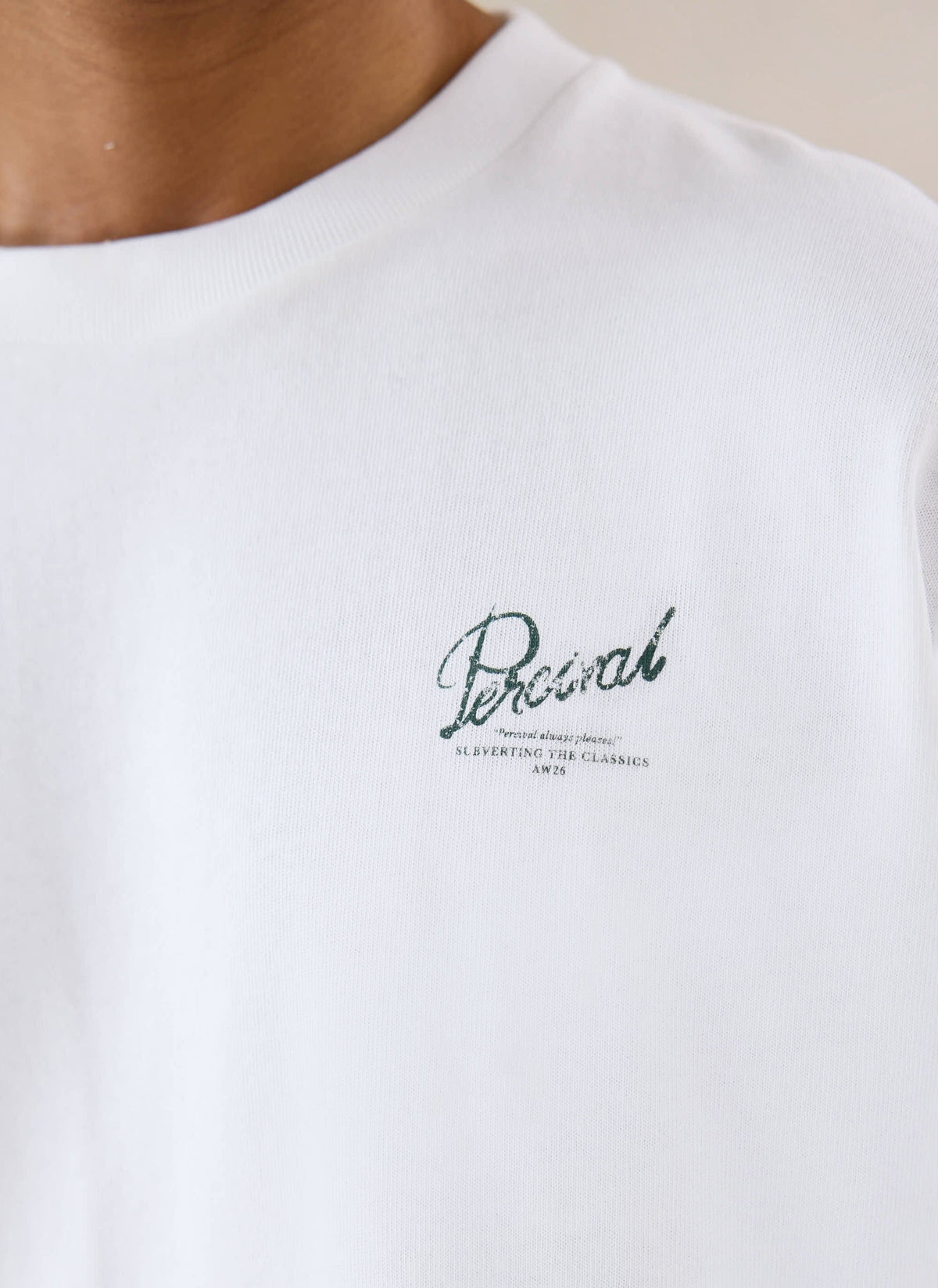 Marley Oversized T-Shirt - White Organic Cotton - Percival | Percival Premium