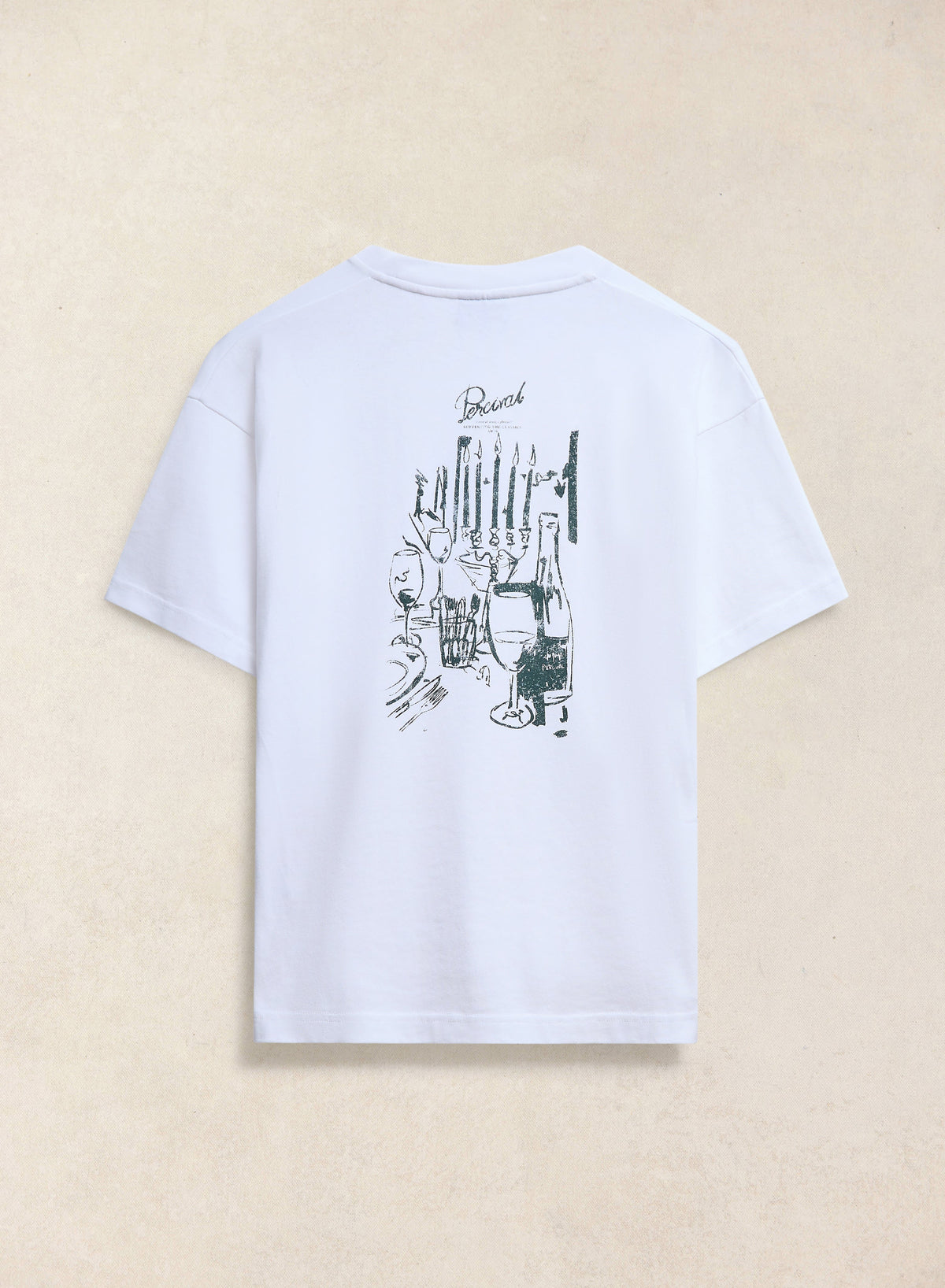 Marley Oversized T-Shirt - White Organic Cotton - Percival | Percival Premium